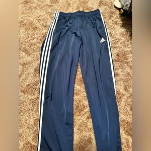 Blue Adidas sweatpants